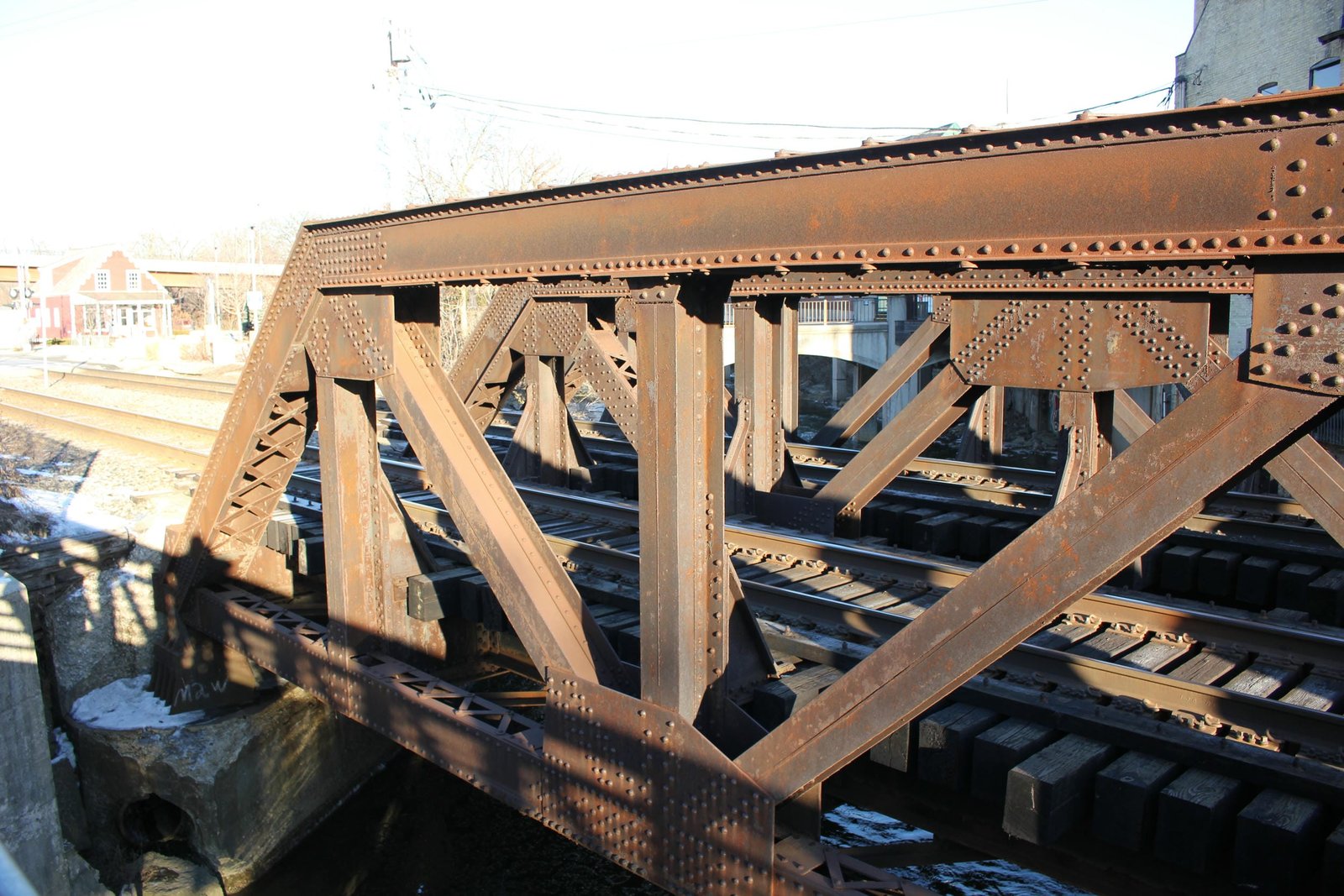 Truss details, south truss